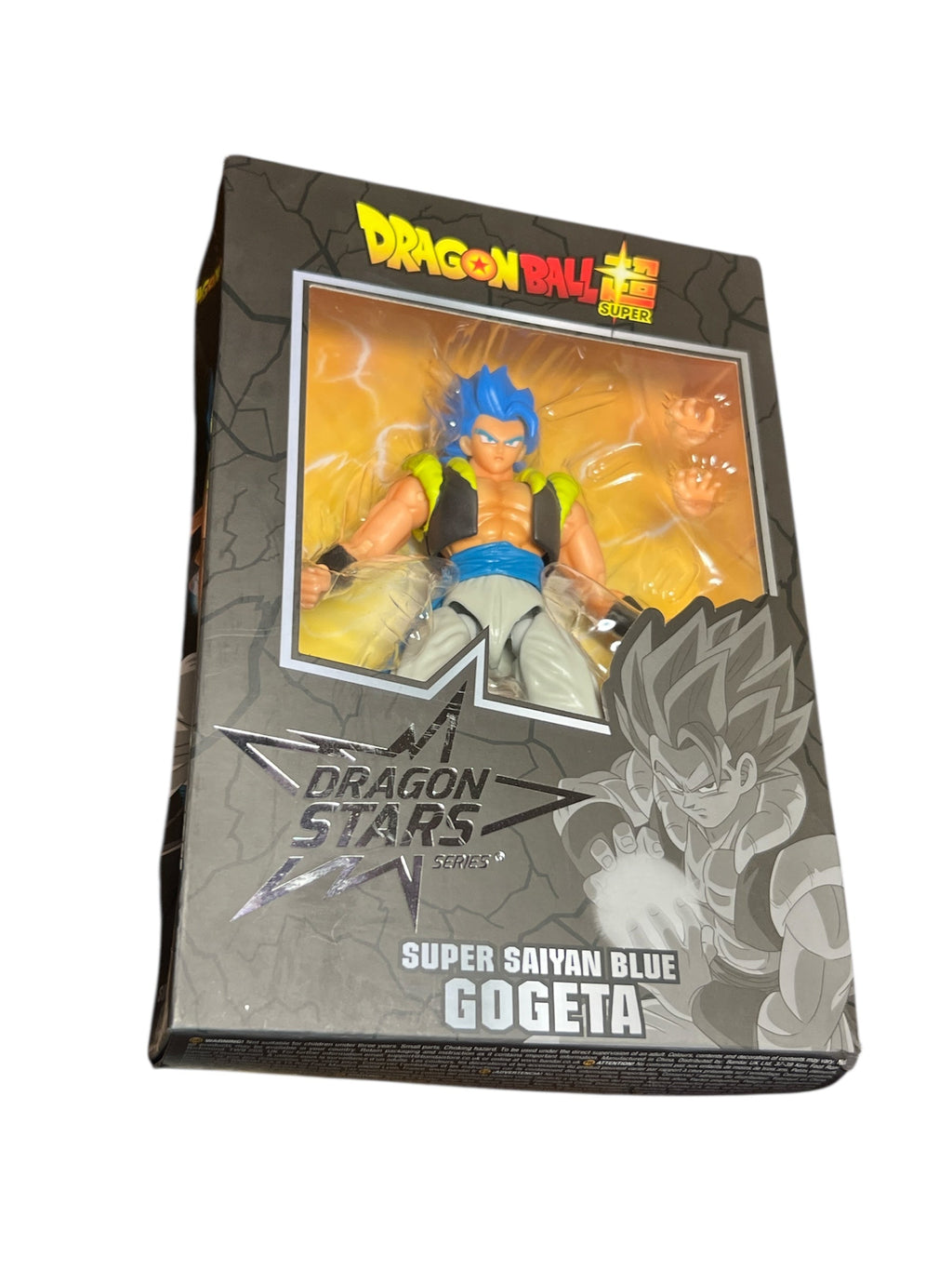 Dragon Stars Series - Dragon Ball Super - Super Saiyan Blue Gogeta, 6.5" Action Figure Damaged Box