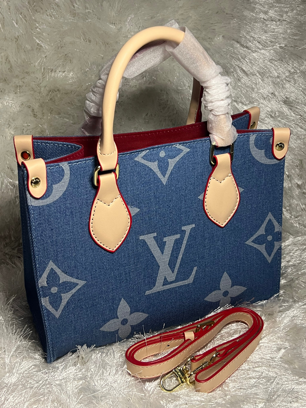 Denie Blue LVI Tote