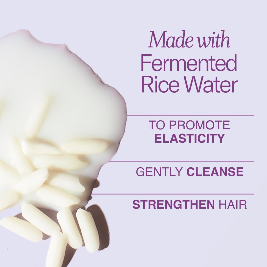 Function of Beauty Custom Wavy Hair Shampoo Base with Fermented Rice Water 11 fl oz
