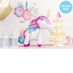 Amscan Foil Balloon 22"x25" -Unicorn