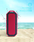 iJoy- Beach Bomb Bluetooth Waterproof Speaker IPX6 Flame (RED)