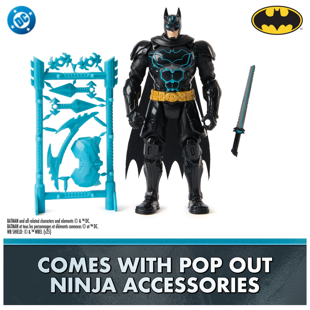 DC Comics, Batman Ninja Strike 6-inch Batman Action Figure, for Ages 3 and up
