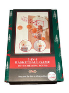 PREWRAPPED READY Basketball Game 3-IN-1 Basketball Game With Cheering Sound