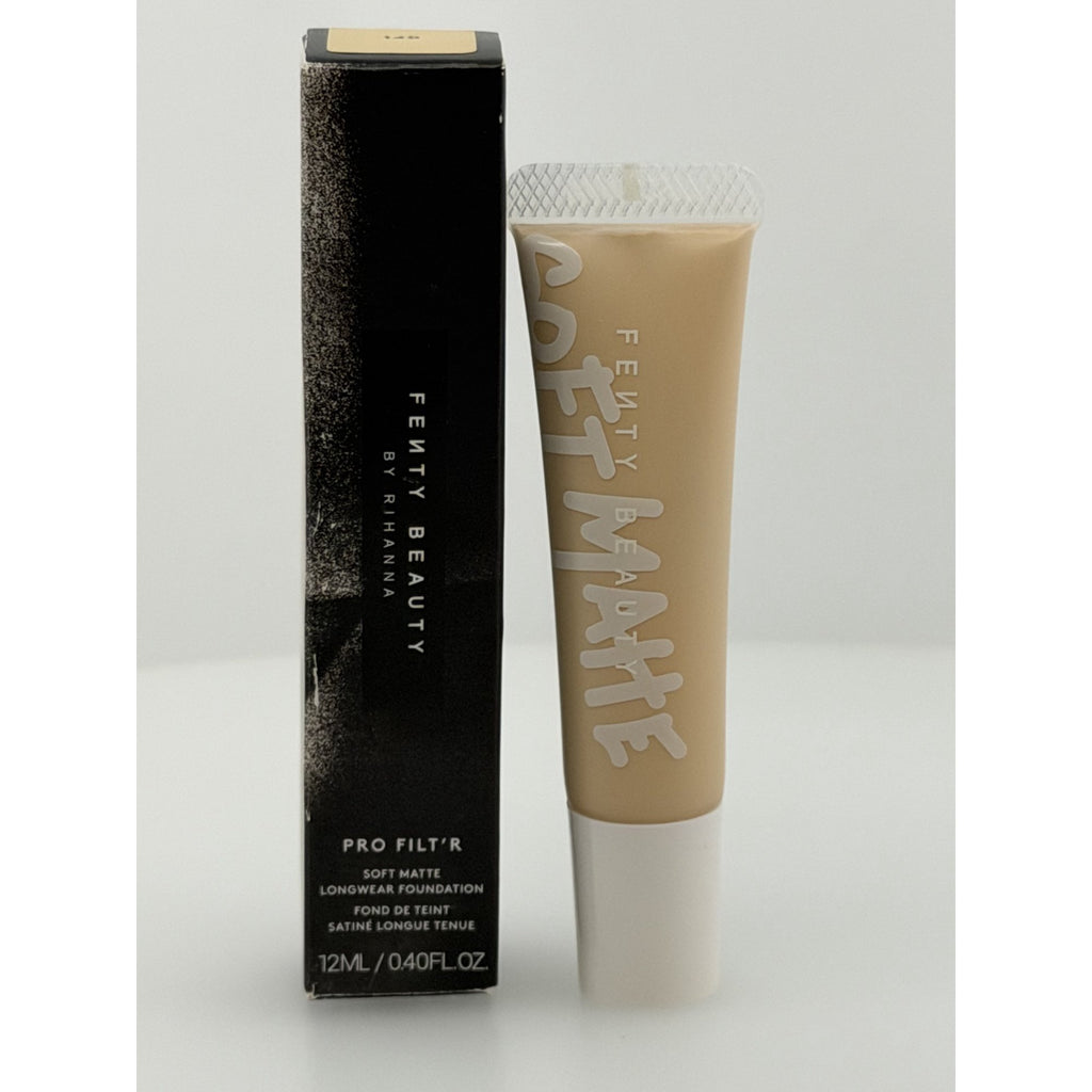 Fenty Beauty Pro Filt’r Soft Matte Longwear Foundation, Shade 140, 0.40 fl oz