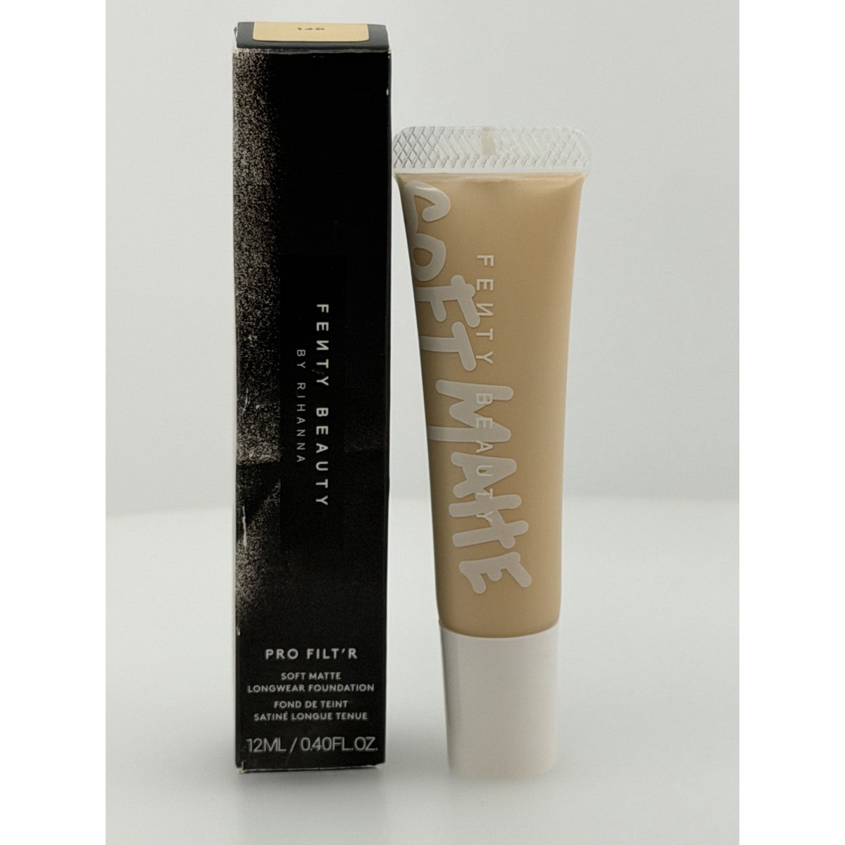 Fenty Beauty Pro Filt’r Soft Matte Longwear Foundation, Shade 140, 0.40 fl oz