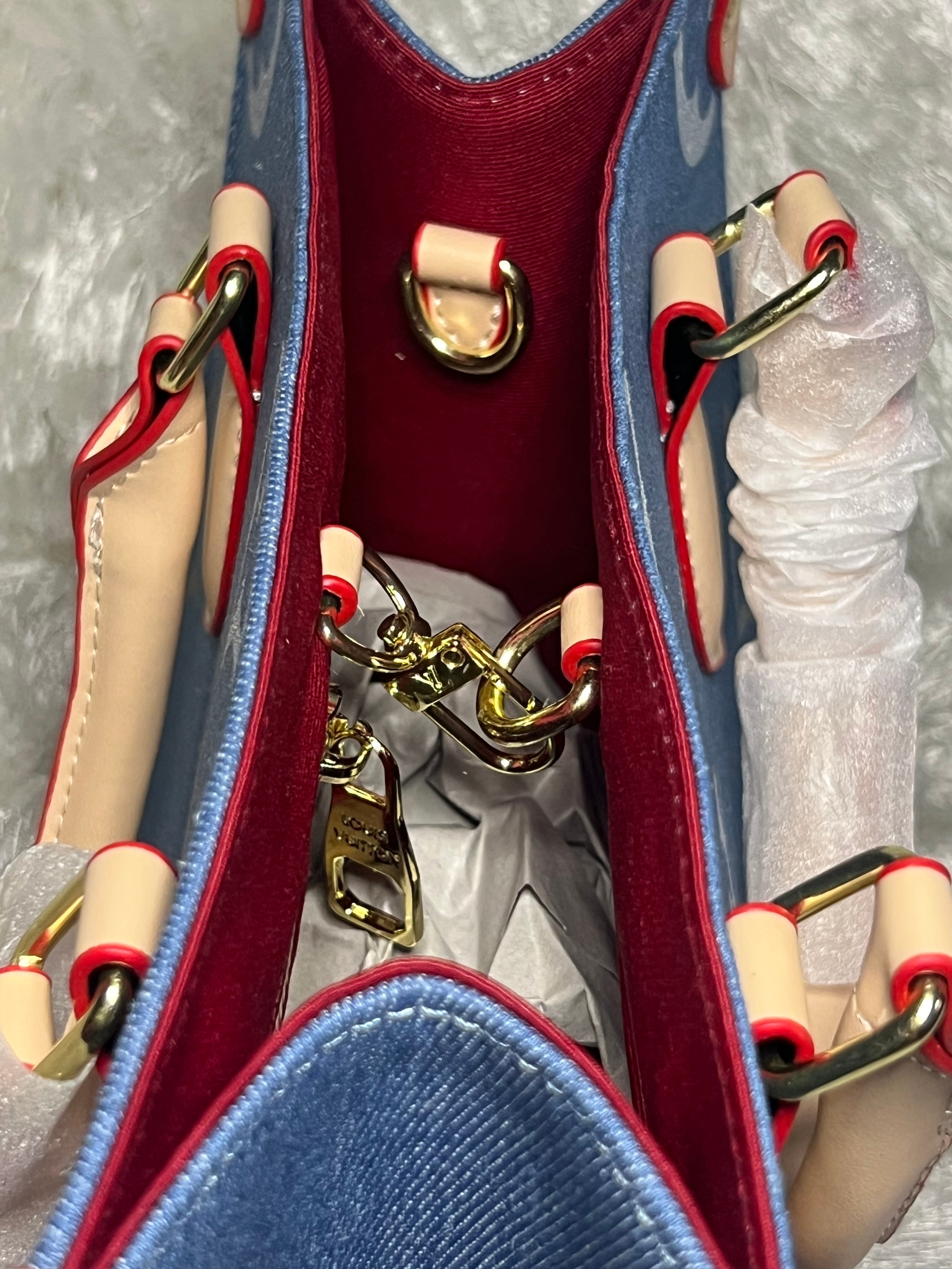 Denie Blue LVI Tote