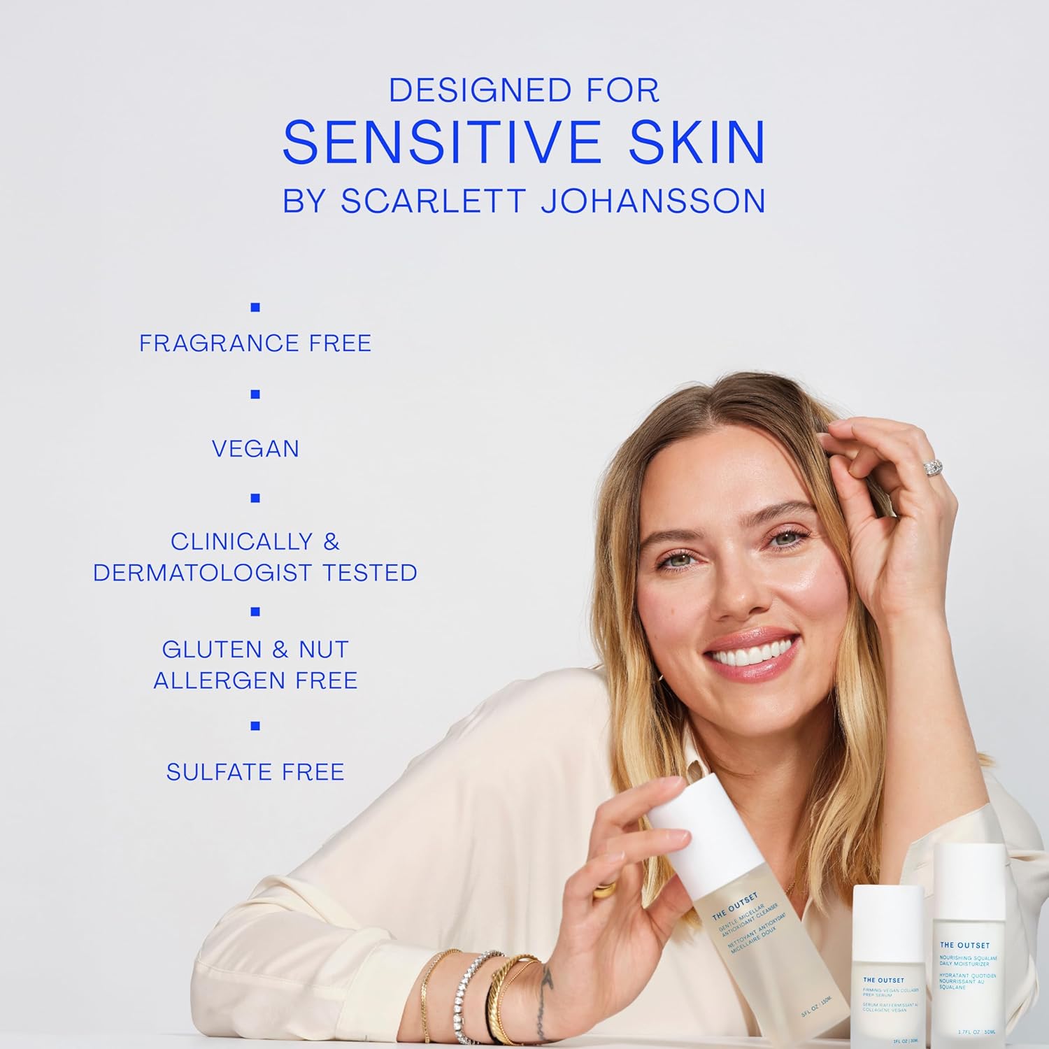 The Outset Exfoliating Caffeine Micro Polish, Brightening, Smoothing & Awakening Physical Face Scrub, Gentle, Fragrance-Free, Clean, Vegan & Gluten-Free Daily Skincare - 3.3 fl oz