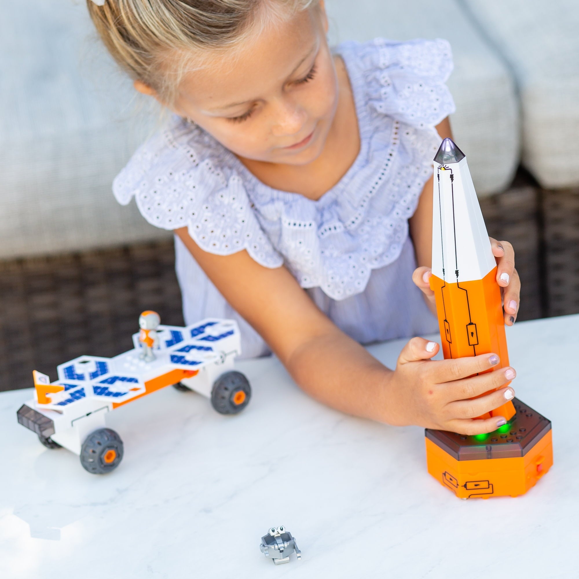 Educational Insights Circuit Explorer Space Rocket STEM Building Set for Kids Ages 6+