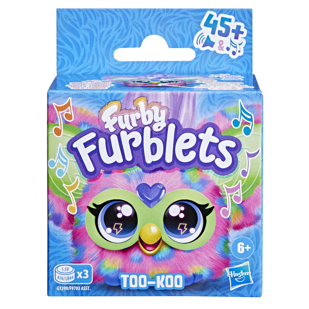 Furby Furblets Too-Koo Mini Electronic Plush Toy for Girls & Boys 6+