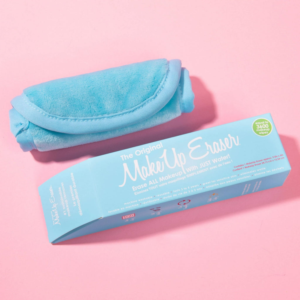The Original MakeUp Eraser Chill Blue, 9.5 in – Reusable, eco-friendly makeup remover cloth