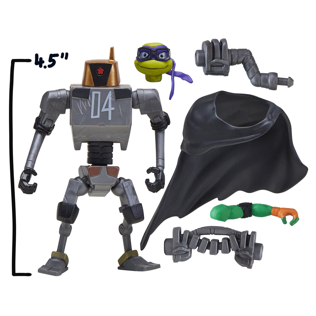 Tales of Teenage Mutant Ninja Turtles: Mutations Mix and Match 4.5” Mechaziod Basic Action Figure by Playmates Toys