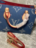 Denie Blue LVI Tote