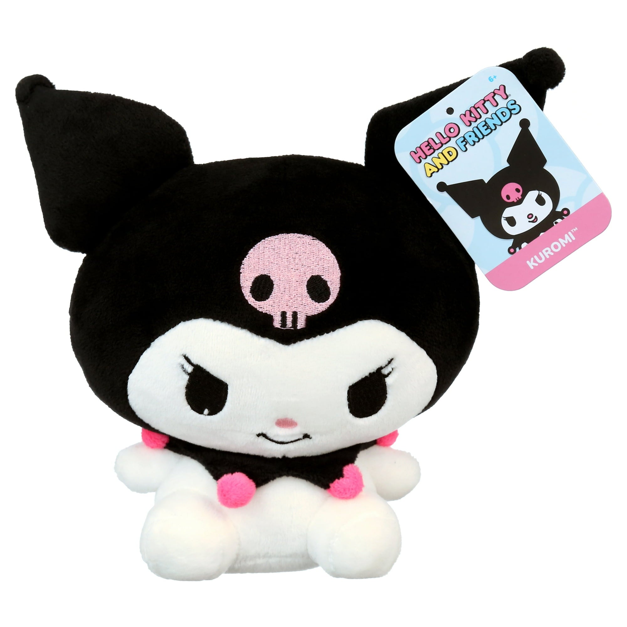 Hello Kitty and Friends, Kuromi Classic Series 8 inch Plush - Officially Licensed Sanrio Product from Jazwares