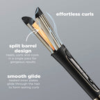 InfinitiPro by Conair Cool Air Styler 1.5" Ceramic Multi Functional Iron, Black, CD2112
