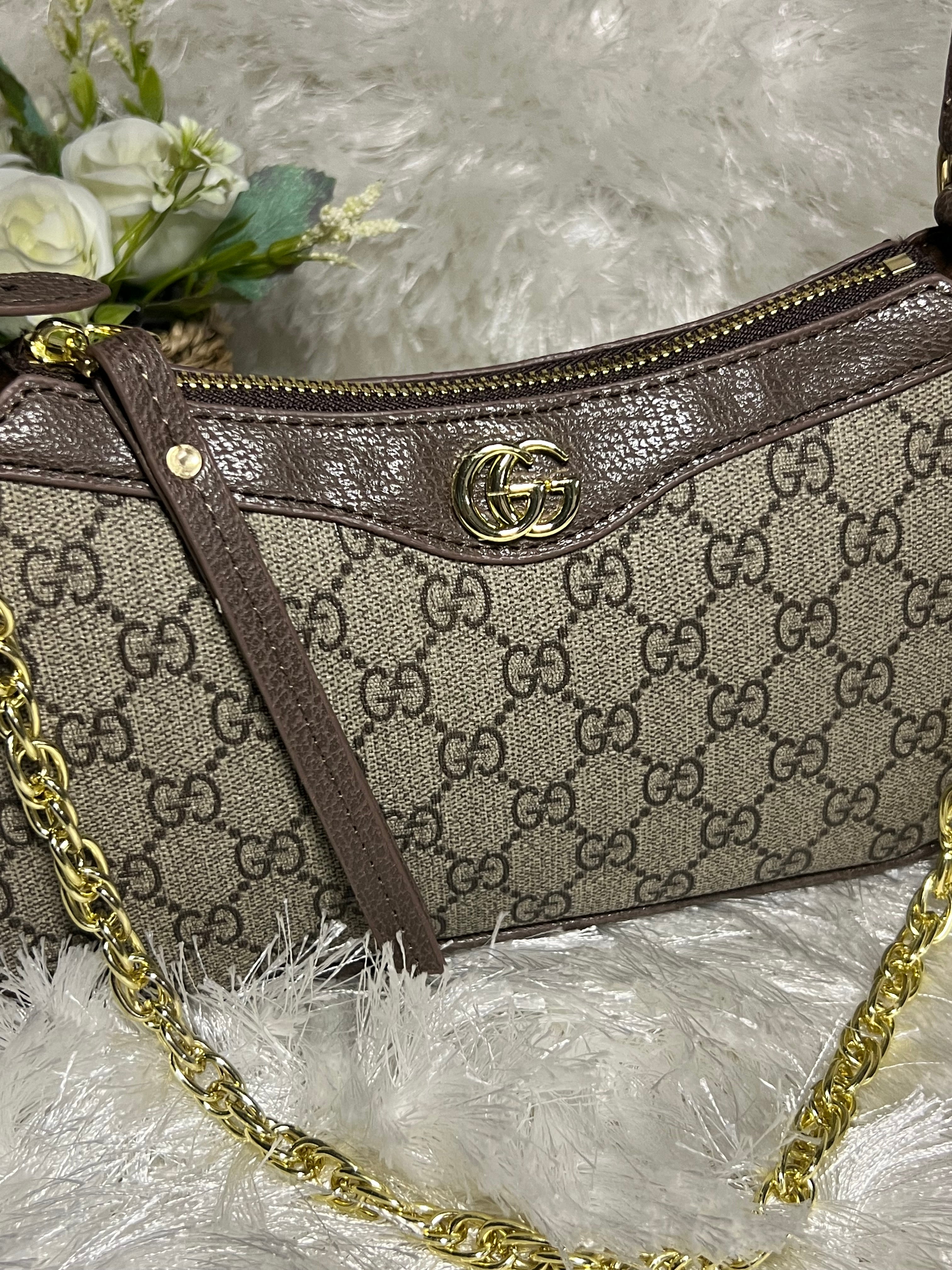 Elegant Brown GGG Handbag