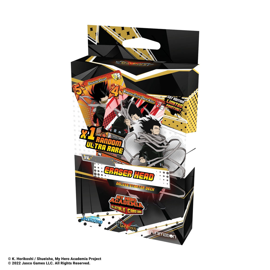 Collectible Jasco My Hero Acadamia CCG: Eraser Head Starter Deck JAS UVS03N