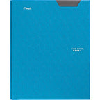 Five Star 2-Pocket Folder, Plastic Folder with Stay-Put Tabs and Prong Fasteners, Holds 11" x 9" Paper, Tidewater Blue