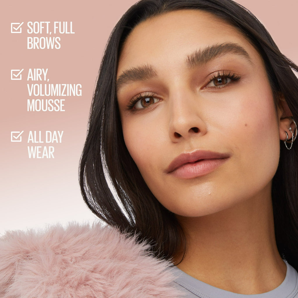 Maybelline Superfluff Volumizing Eyebrow Gel Mousse, Black, 0.17 fl oz