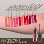 Burt's Bees 100% Natural Glossy Liquid Lipstick, Drenched Dahlia, 1 Tube