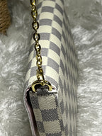 Pink White LLV Handbag Damaged