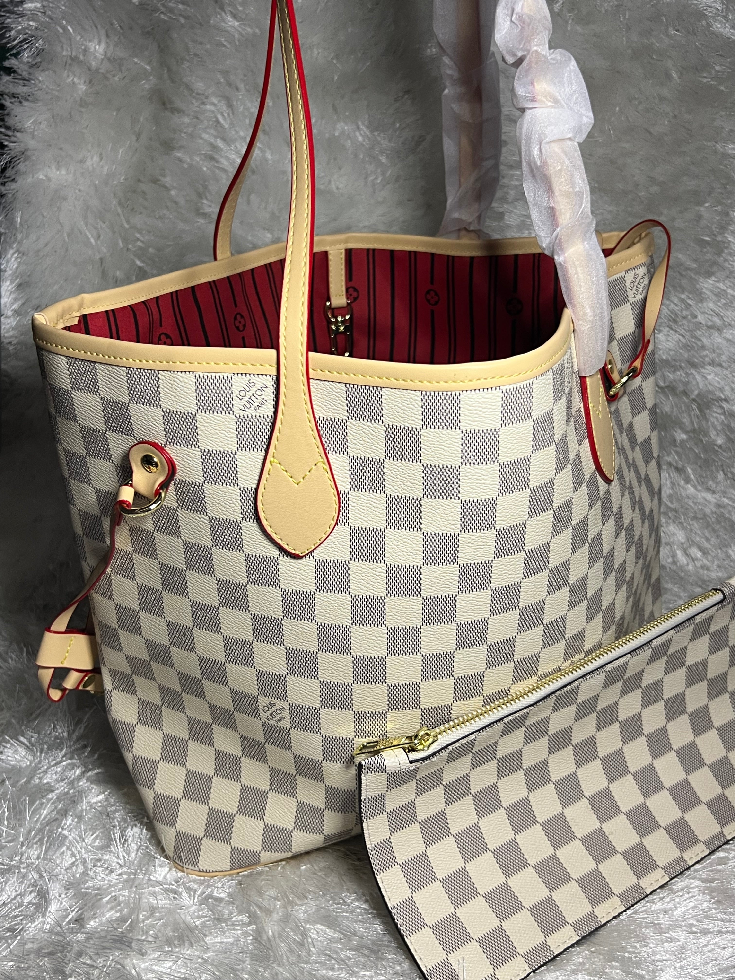 White LLVV Tote Bag