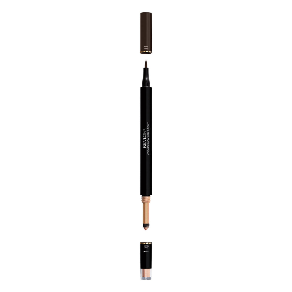 Revlon Shape and Glow Brow Pencil, 250 Soft Black