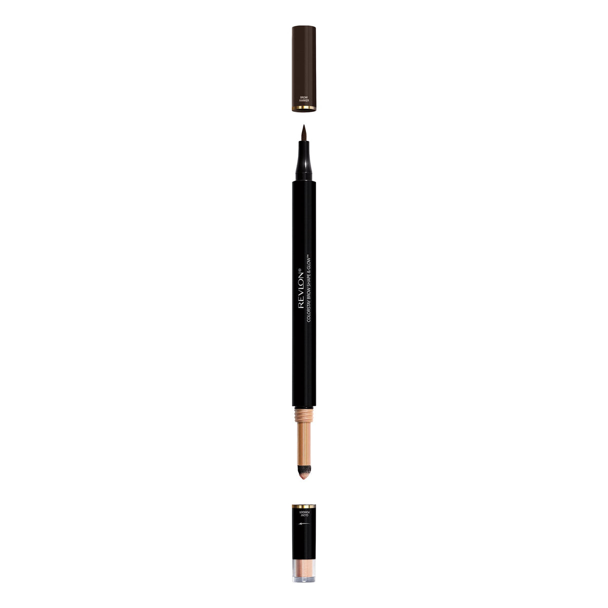 Revlon Shape and Glow Brow Pencil, 250 Soft Black