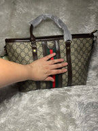 Medium Tote Dark Handbag GGG