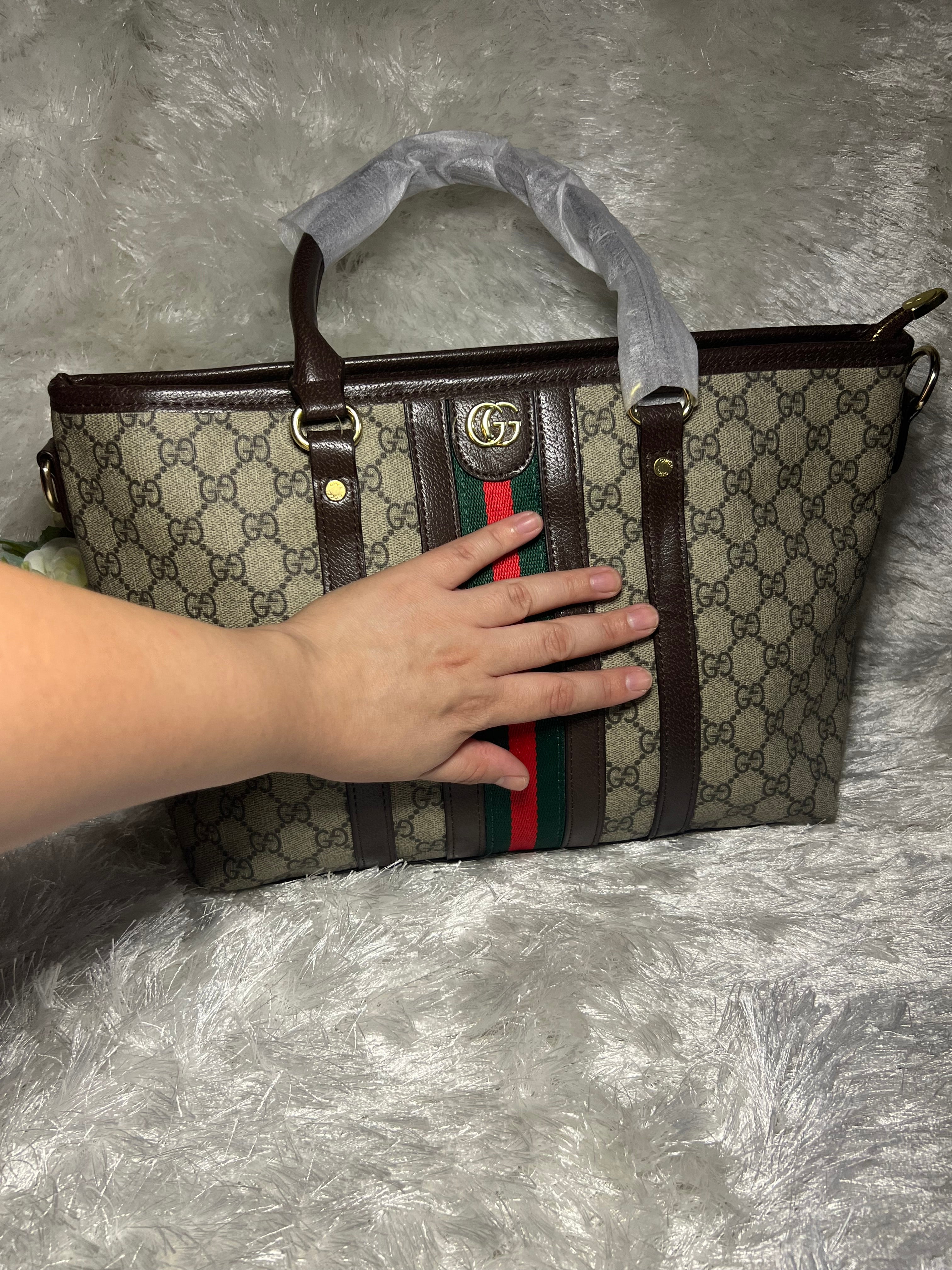 Medium Tote Dark Handbag GGG