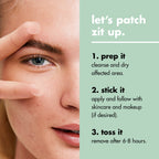 e.l.f. SKIN Blemish Breakthrough Stick It To Zits, 36 Clear Hydrocolloid Pimple Patches, 36 ct