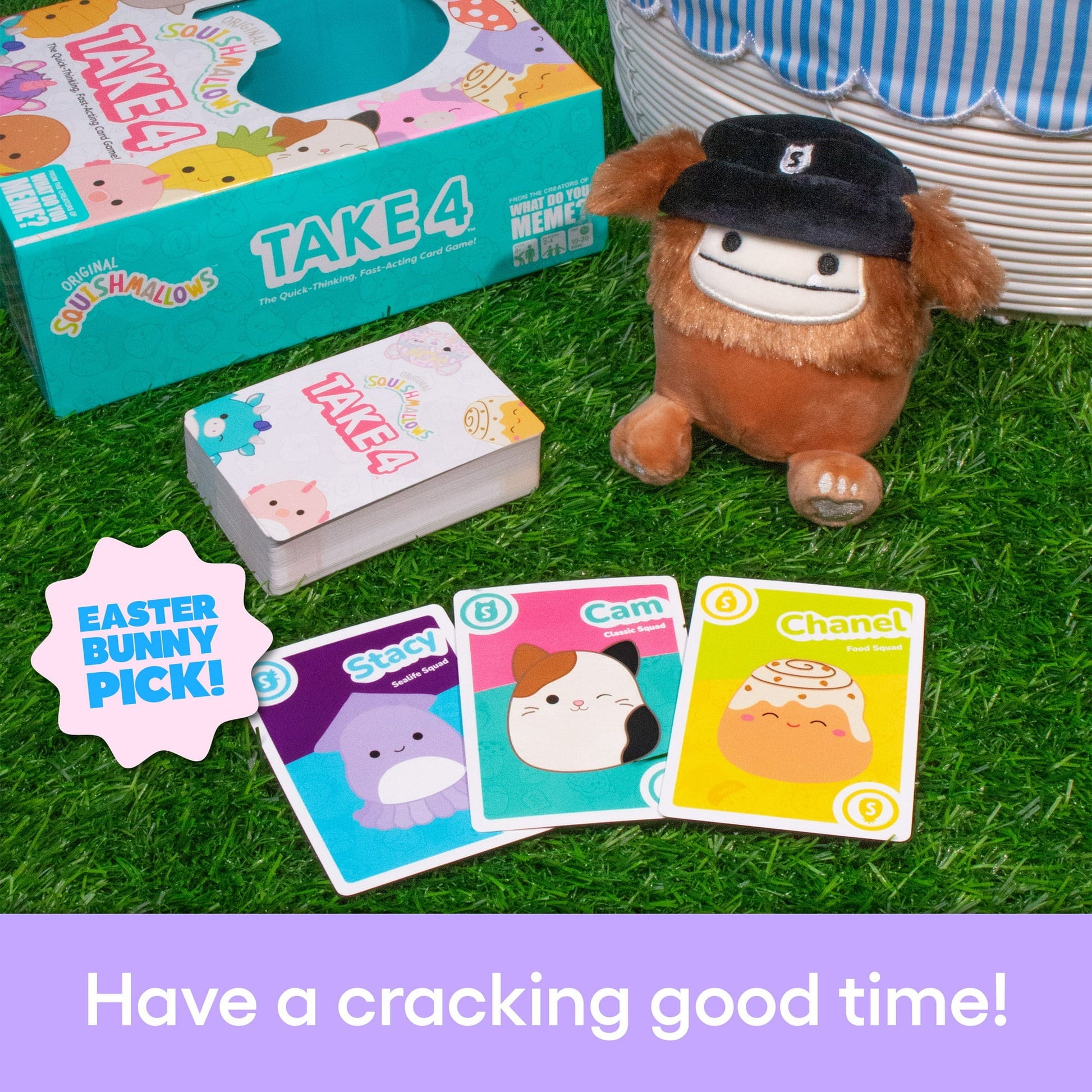 Squishmallows Take4, The Fast-Paced Family Game Featuring Benny by What Do You Meme? Family