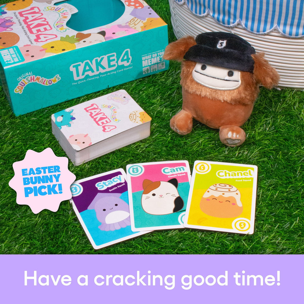Squishmallows Take4, The Fast-Paced Family Game Featuring Benny by What Do You Meme? Family