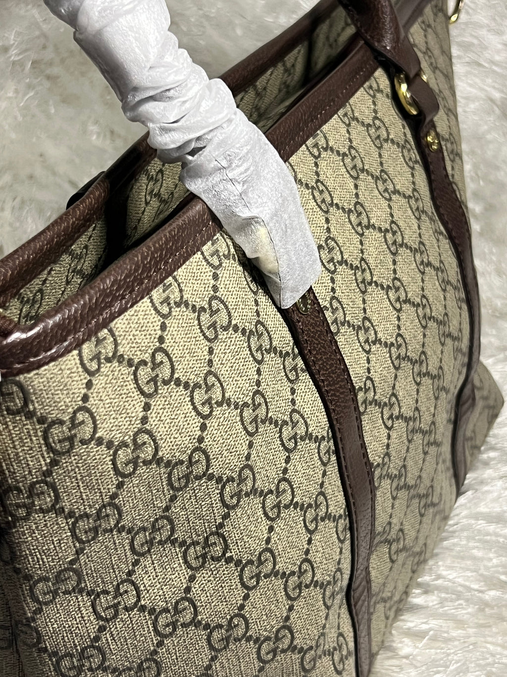 Medium Tote Dark Handbag GGG