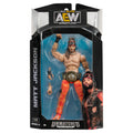 AEW Unmatched Matt Jackson - 6 inch Figure with Title Belt and Two Alternate Fists