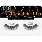 Ardell Double Up False Eyelashes, Double Wispies, Black, 1 pair