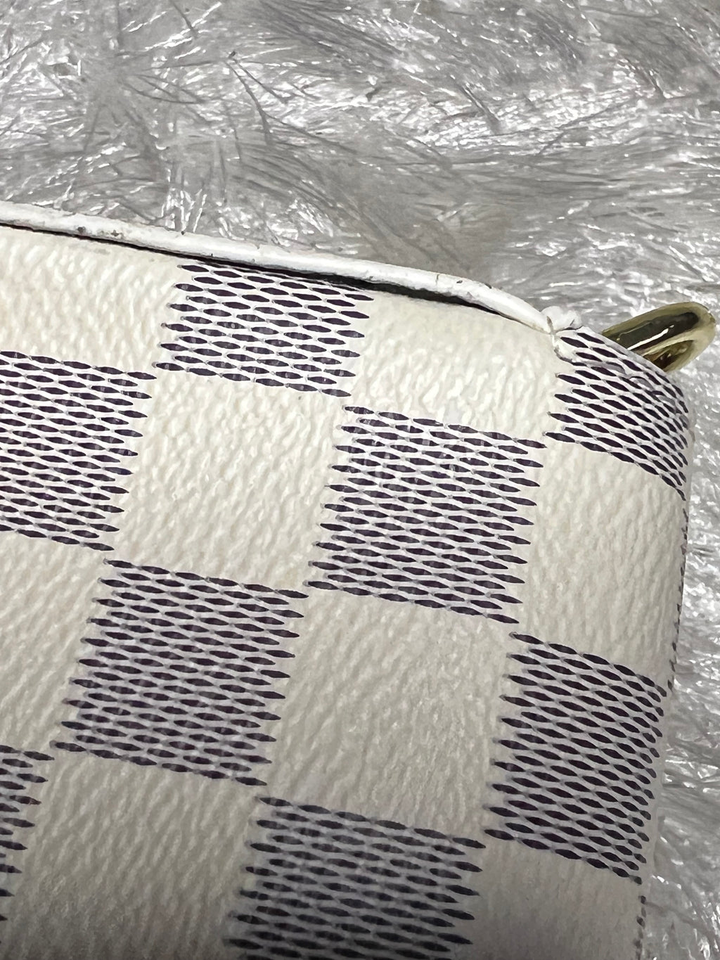 Pink White LLV Handbag Damaged