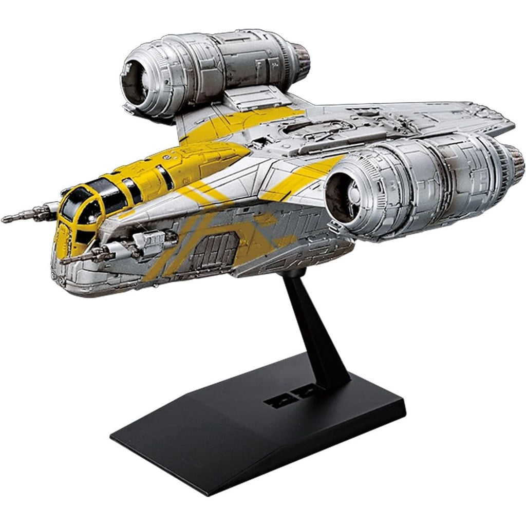 Bandai Hobby - 19 Razor Crest Star Wars: The Mandalorian and Grogu Vehicle Model Kit