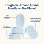 Blueland Fragrance-Free Glass + Mirror Cleaner Refill Tablets 1 Pack