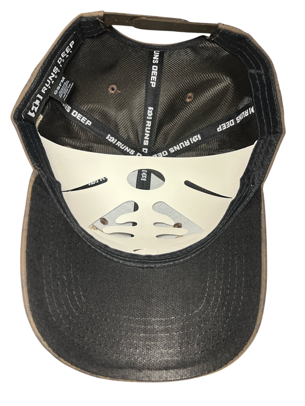 Runs Deep Tactical American Flag Snapback Cap - RDUSA18 - BROWN CAMO - NEW/RARE