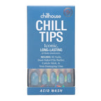 Chillhouse Chill Tips Press On Nails, Acid Wash, Almond Style, 30 Count