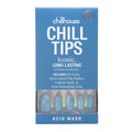 Chillhouse Chill Tips Press On Nails, Acid Wash, Almond Style, 30 Count