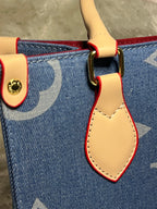 Denie Blue LVI Tote