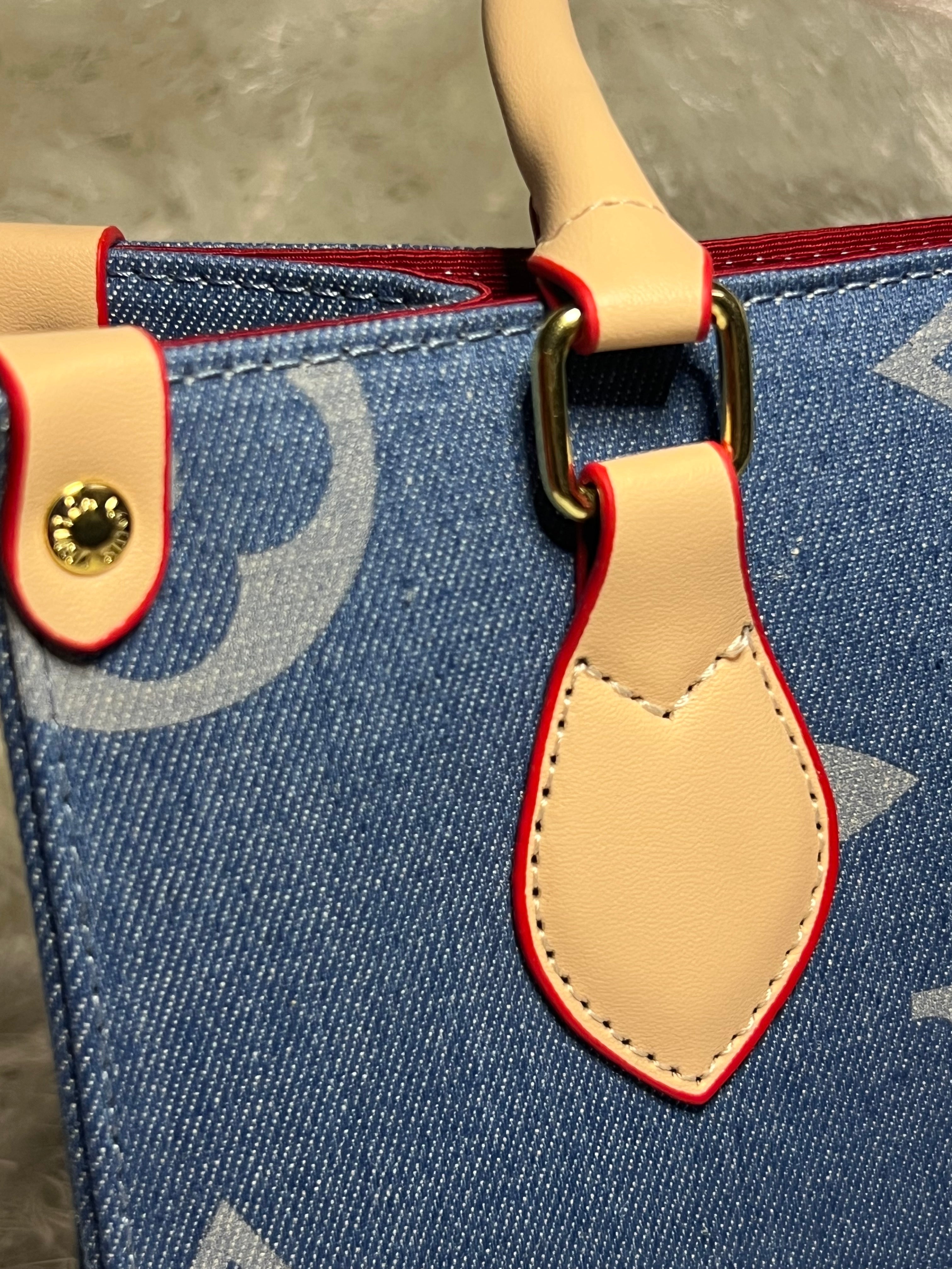 Denie Blue LVI Tote