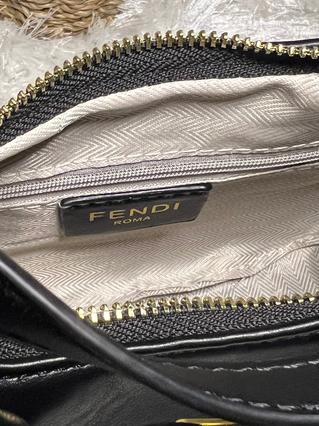 FEN Soft Black Handbag