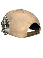Runs Deep Tactical American Flag Snapback Cap - RDUSA18 - BROWN CAMO - NEW/RARE