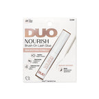 DUO Nourish False Eyelash Adhesive Brush-On Glue, Clear, 0.17 oz
