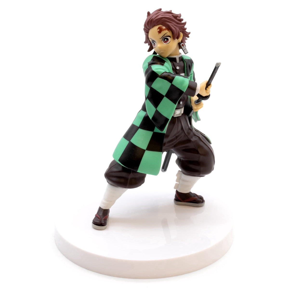 Culturefly Demon Slayer Tanjiro Collectible Deluxe Vinyl Figure, Officially Licensed, 6.5 Inch