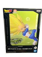 Banpresto - Dragon Ball DAIMA - Super Saiyan 3 Vegeta with Panel (mini), Figure