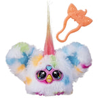 Furby Furblets Loo-Lay Mini Friend, 45+ Sounds & Music, Electronic Plush Toys, Multicolor, School Backpack Charms