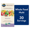 Garden of Life Organics Prenatal Multivitamin, with Folate and Vegan D3 EXP 8/26